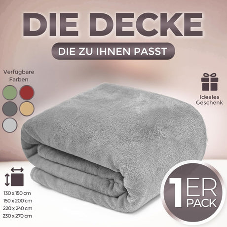 Kuscheldecke Flauschig