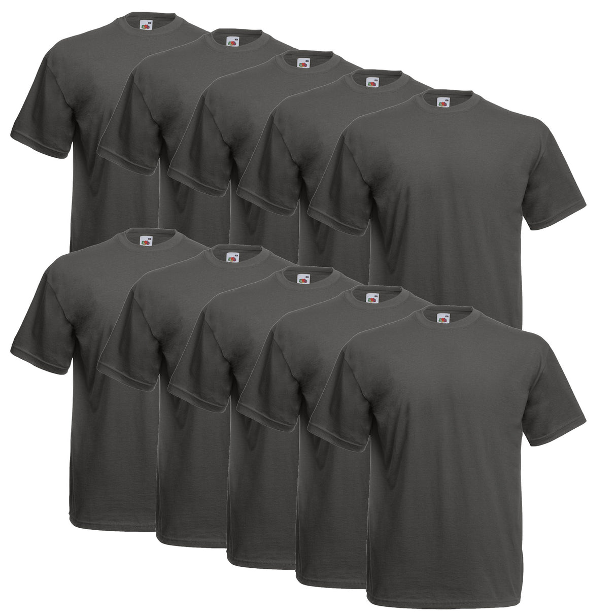 Fruit Of The Loom - Valueweight T-Shirt - 10er Set's einfarbig