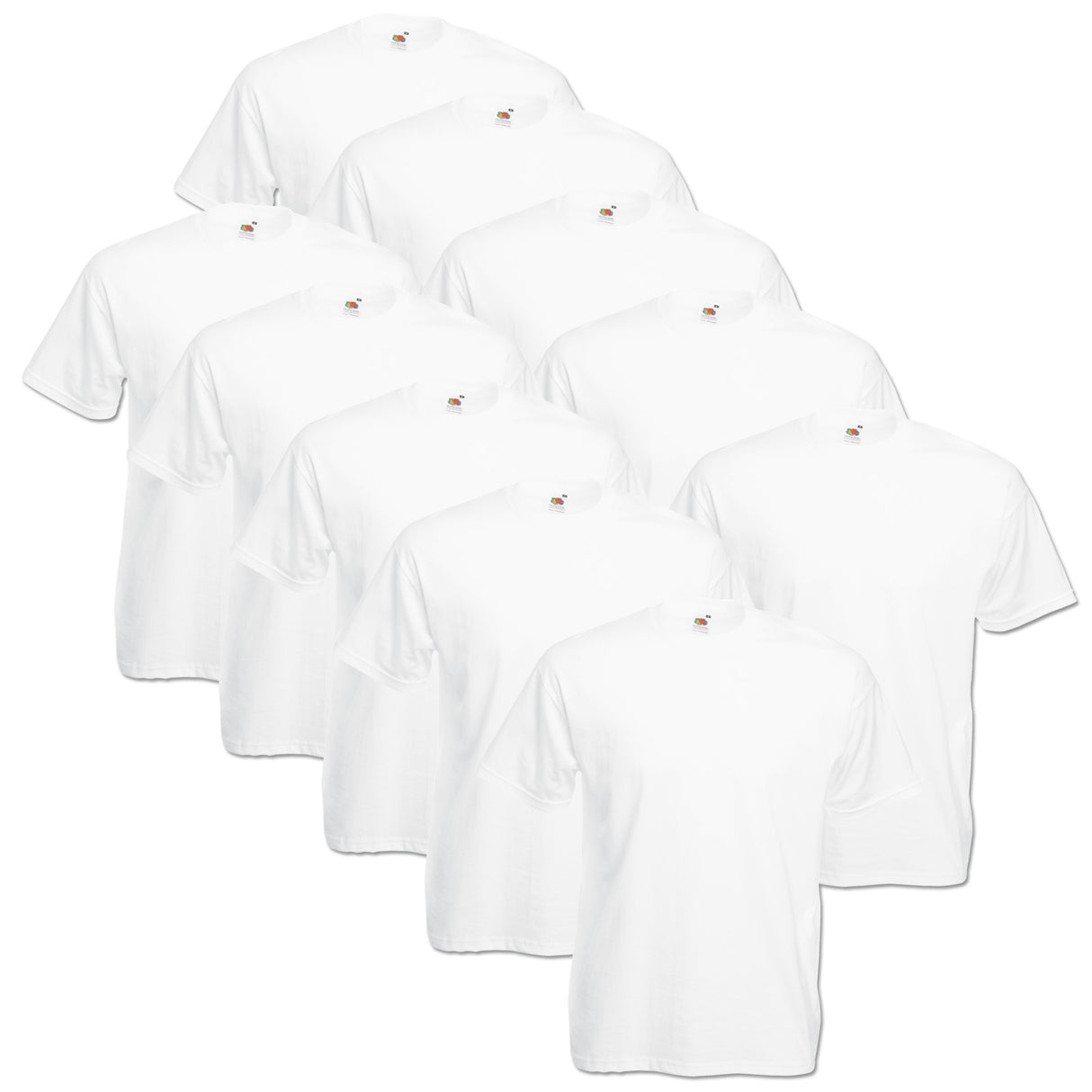 Fruit Of The Loom - Valueweight T-Shirt - 10er Set's einfarbig