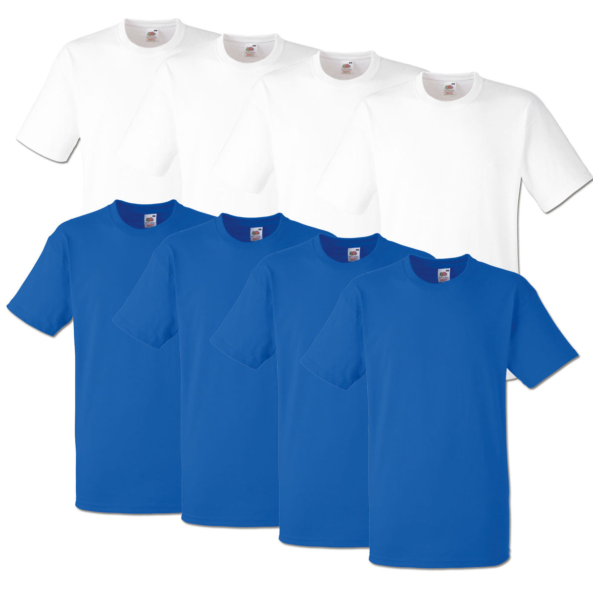 Fruit Of The Loom - Heavy Cotton T-Shirts - 8er Set