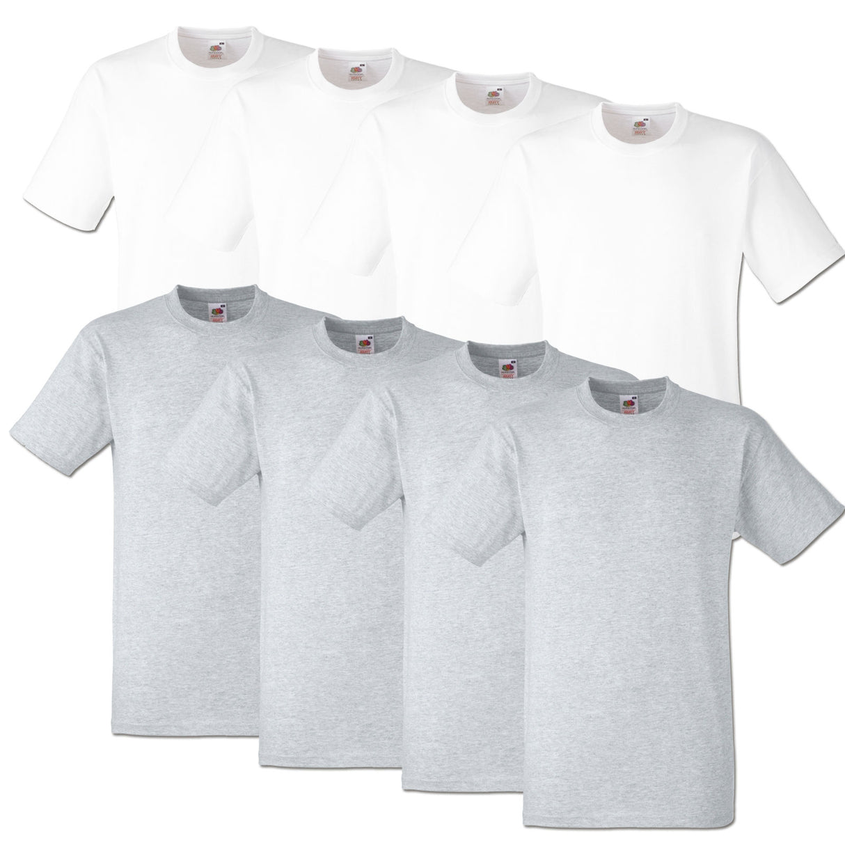 Fruit Of The Loom - Heavy Cotton T-Shirts - 8er Set