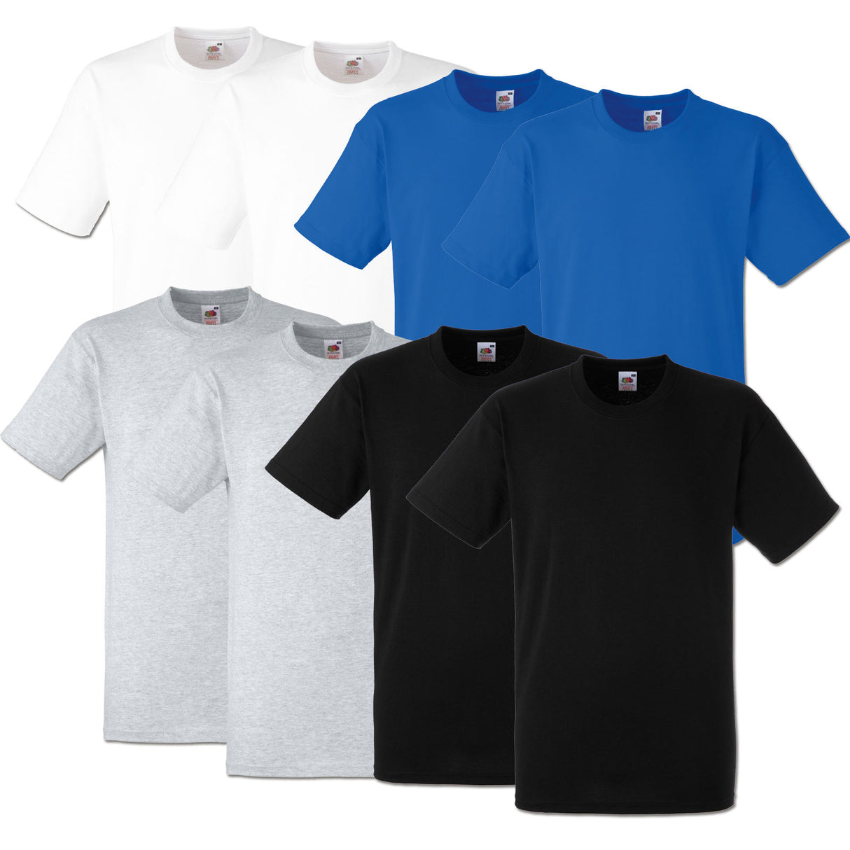 Fruit Of The Loom - Heavy Cotton T-Shirts - 8er Set