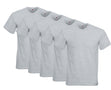 Fruit Of The Loom - T-Shirts mit V-Ausschnitt - 5er Set's einfarbig
