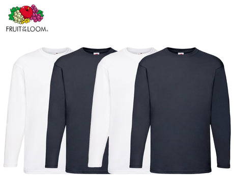 Fruit Of The Loom - Longsleeves - 4er Set's