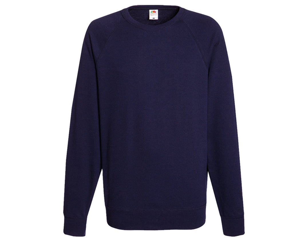 fruit of the loom classic 80 20 raglan sweatshirt