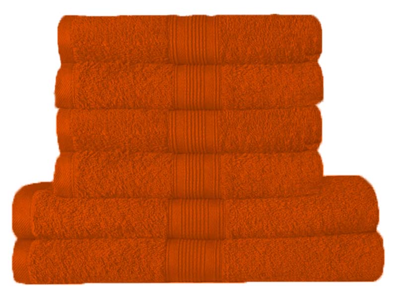 Frottee Handtücher HL-Kauf 4 Handtücher) – (2 Set 6er - Duschtücher 